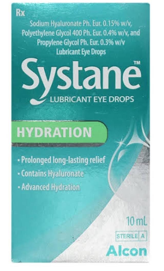 Systane Hydration eye drops