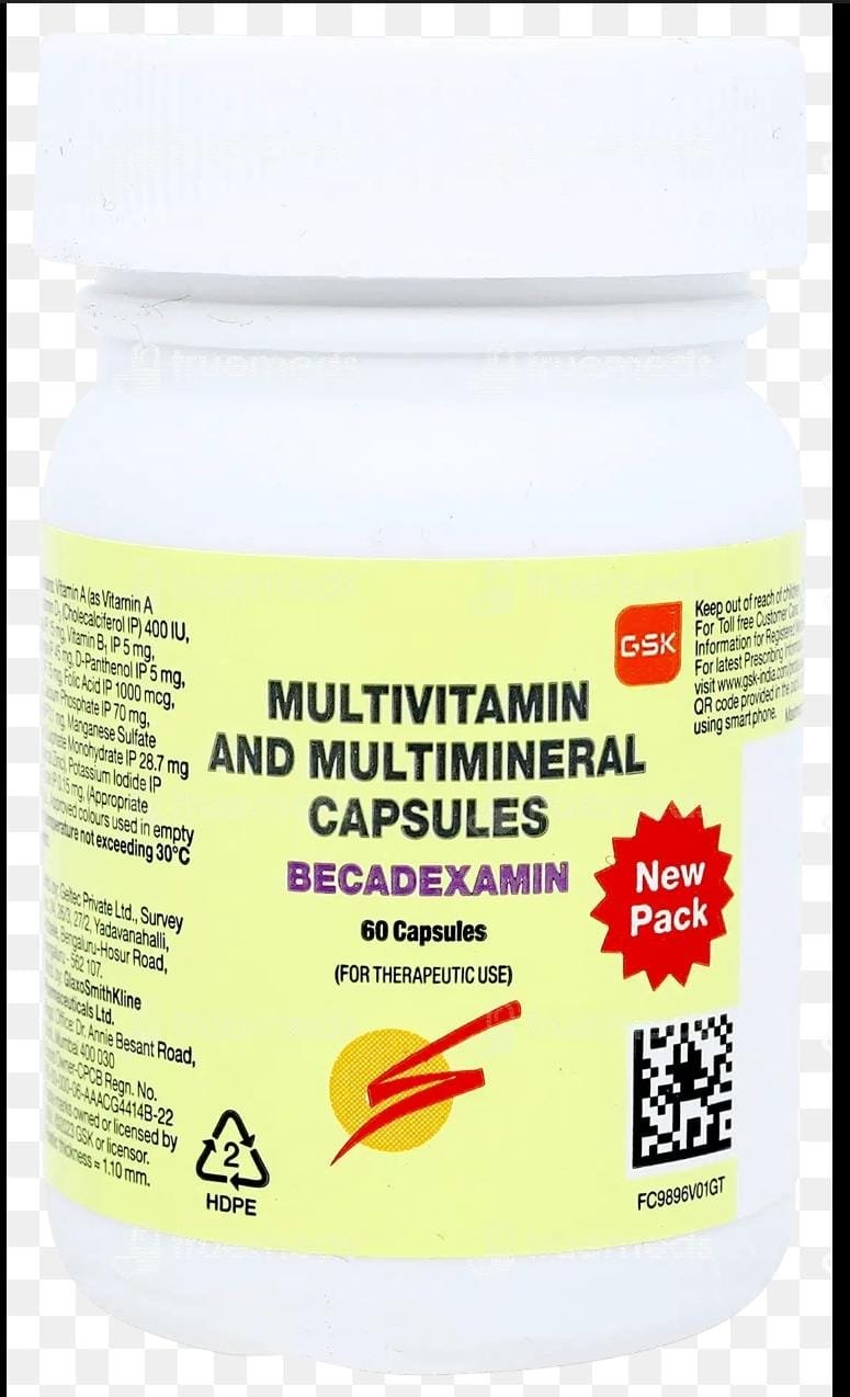 Becadexamin capsules
