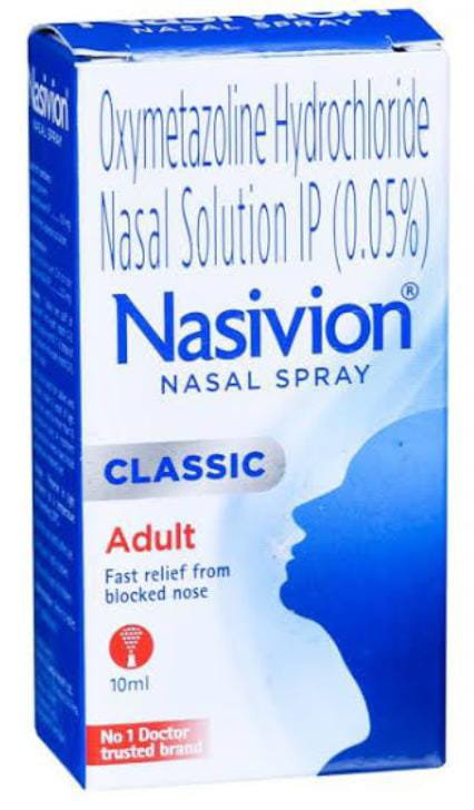 Nasivion nasal spray Adult