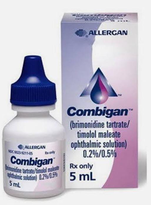 Combigan eye drop