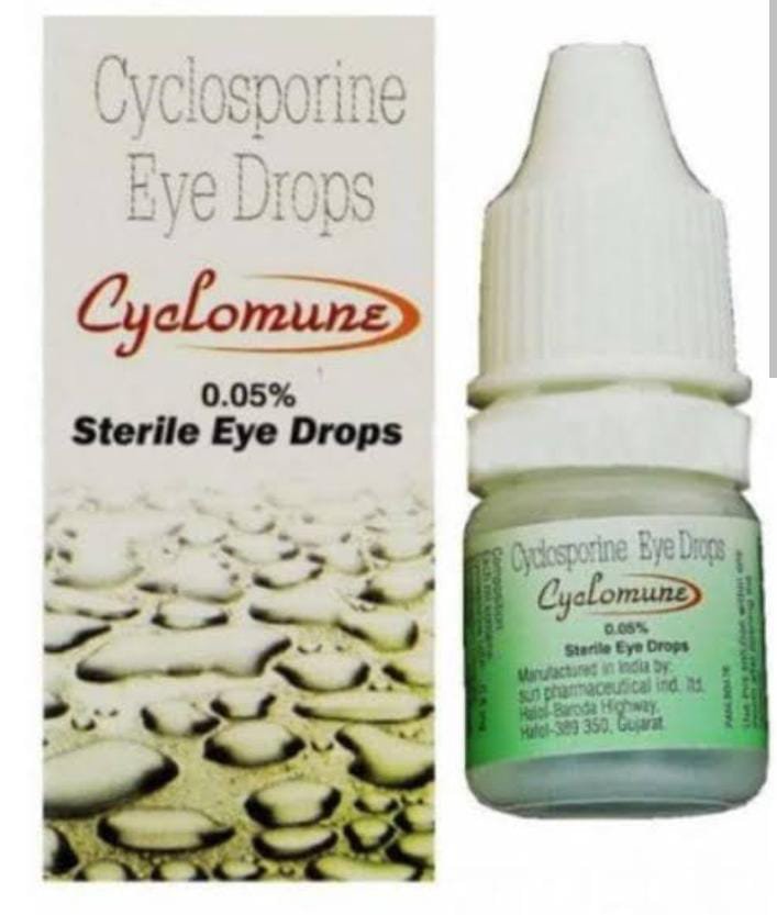 Cyclomune eye drops