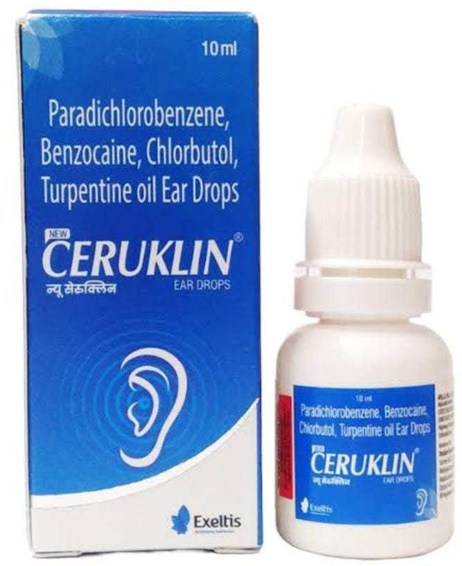 Ceruklin ear drops