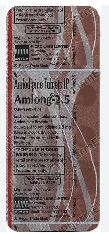 Amlong 2.5 mg