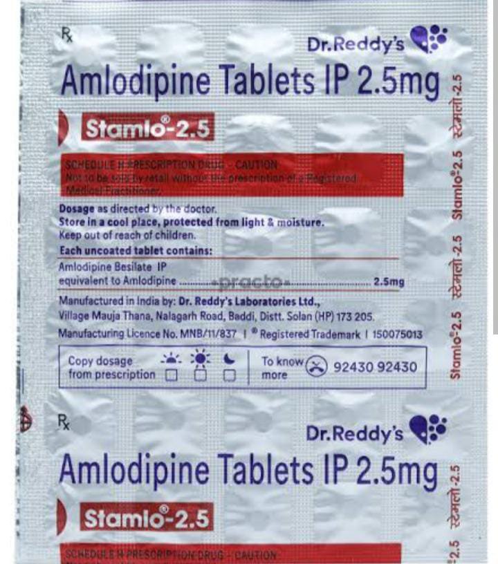 Stamlo 2.5 mg