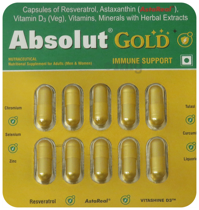Absolut Gold tab