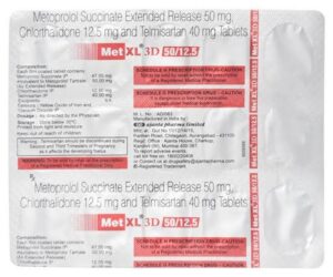 Met XL 3D 50/12.5 tab