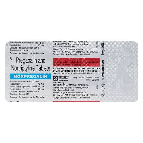 Norpregalin tab