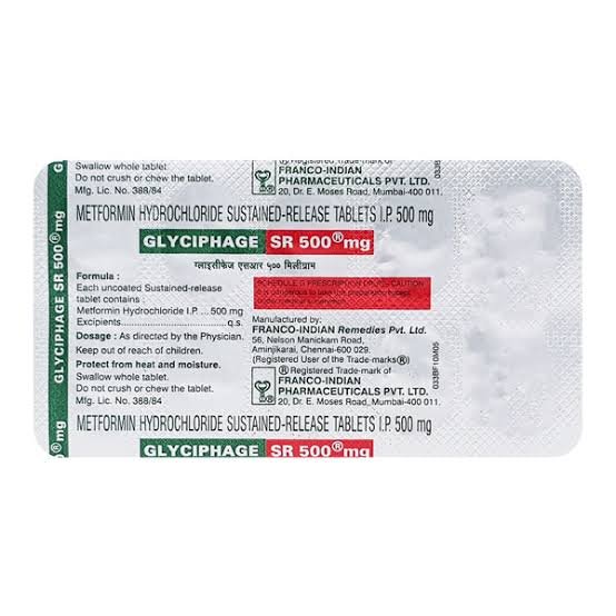Glyciphage  SR 500 tab