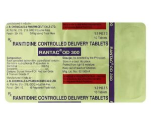 Rantac OD 300 tab