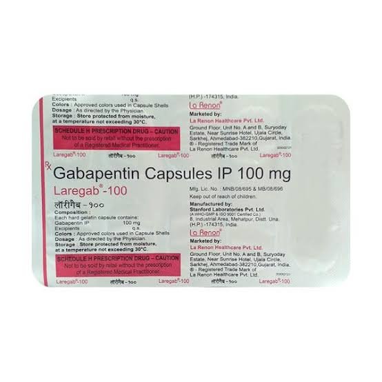Laregab-100 tab