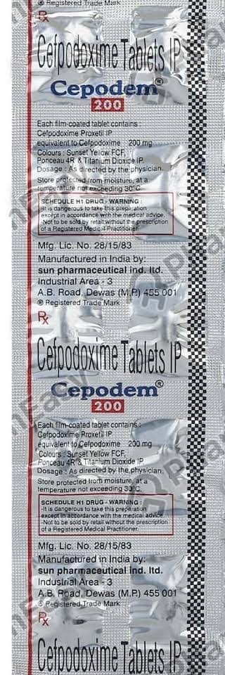 Cepodem 200 tab