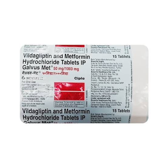 Galvus Met 50/1000mg tab