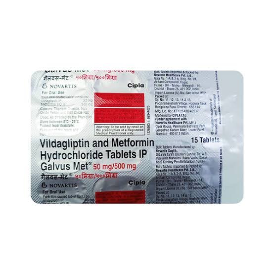 Galvus Met 50/500 mg tab
