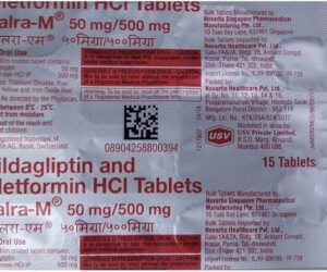 Jalra-M 50/500mg tab