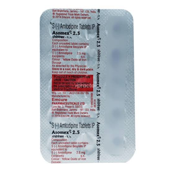 Asomex-2.5 tab