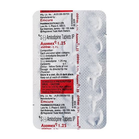 Asomex-1.25 tab