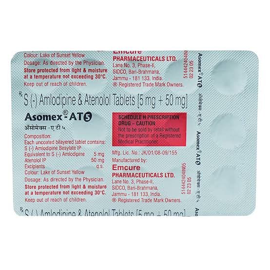 Asomex-AT 5 tab