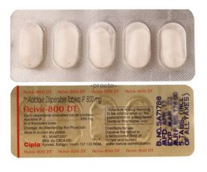 Acivir-800 DT tab