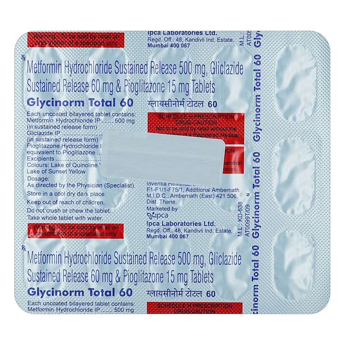 Glycinorm total 60