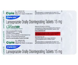 Junior Lanzol 15mg