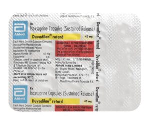 Duvadilan retard 40mg