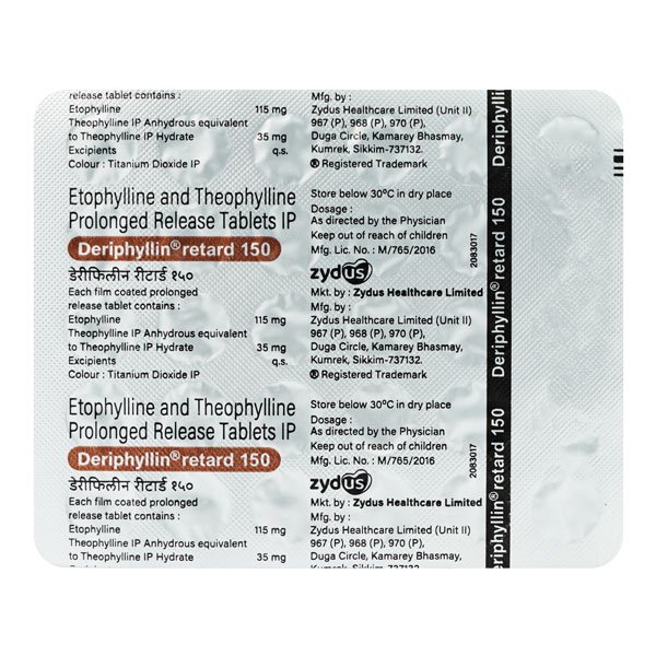 Deriphyllin retard 150