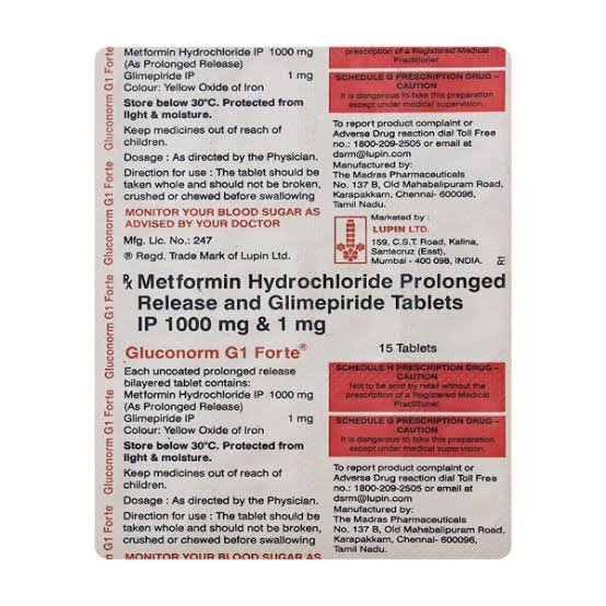 Gluconorm G1 forte