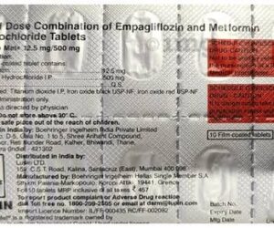 Gibtulio Met 12.5/500mg