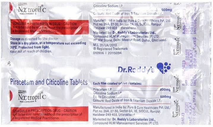 Nootropil C tab