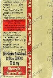 Nicardia retard 20