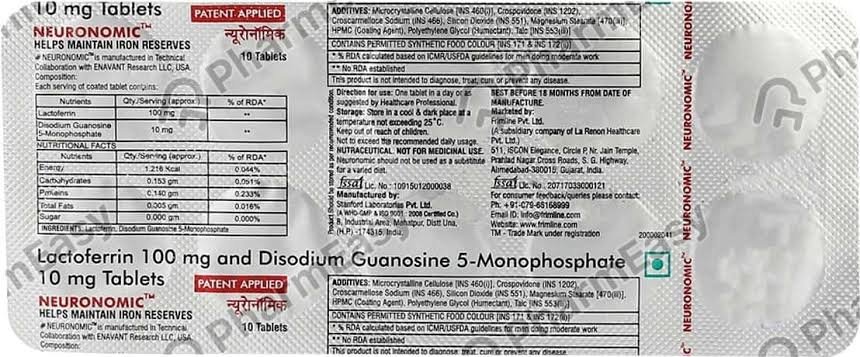 Neuronomic tab