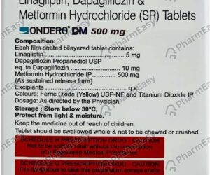 Ondero-DM 500mg