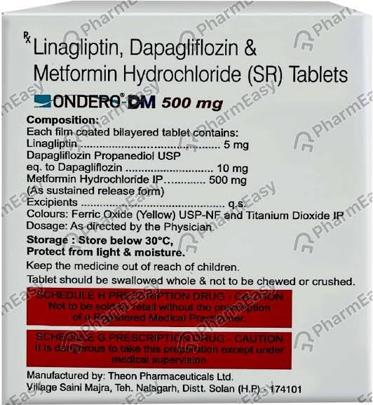 Ondero-DM 500mg