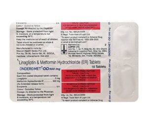 Ondero Met-OD 500mg