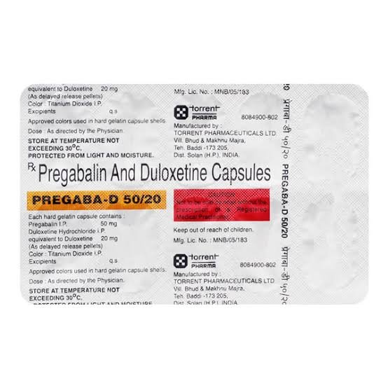 Pregaba-D 50/20