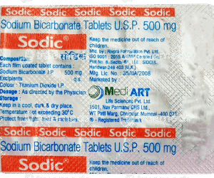 Sodic tab