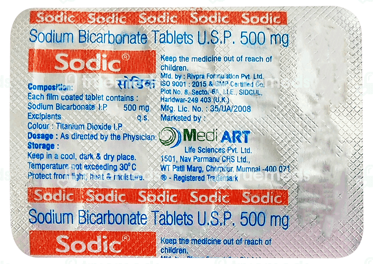 Sodic tab