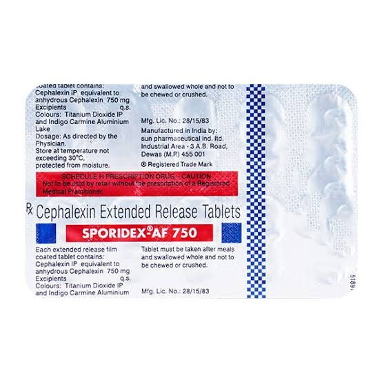 Sporidex-AF 750