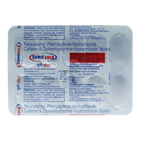 Sumo Cold tab