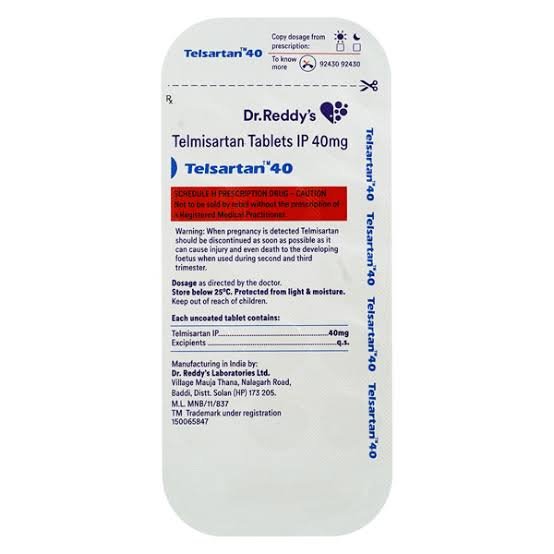 Telsartan 40