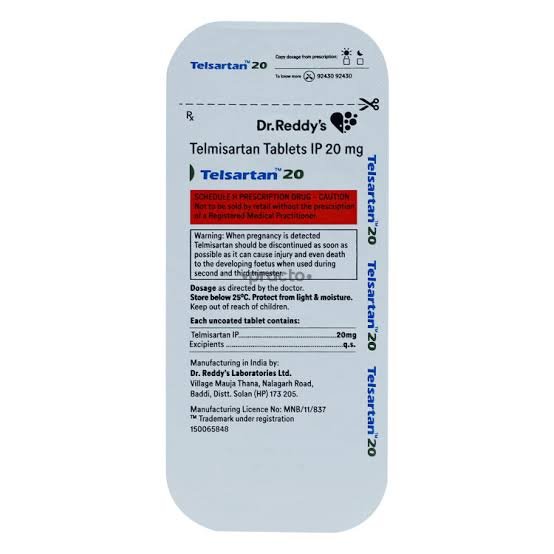 Telsartan 20