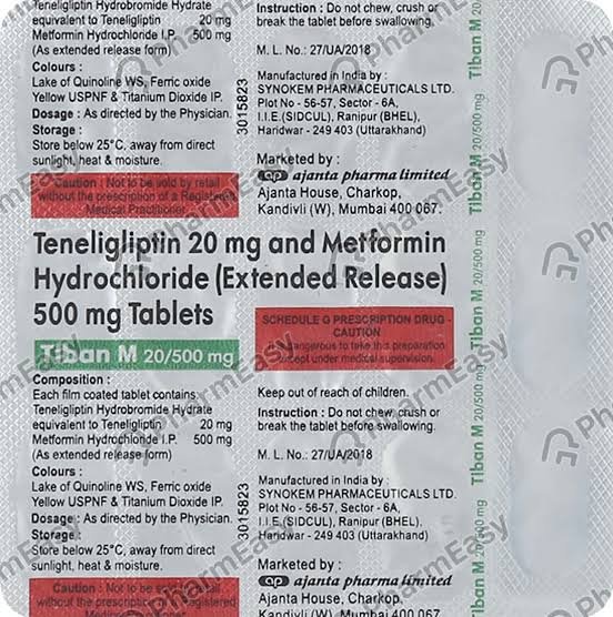 Tiban M 20/500mg