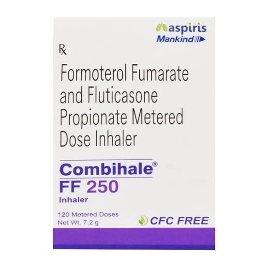 Combihale FF 250 inhaler
