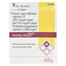 Humalog Mix25 cartridge
