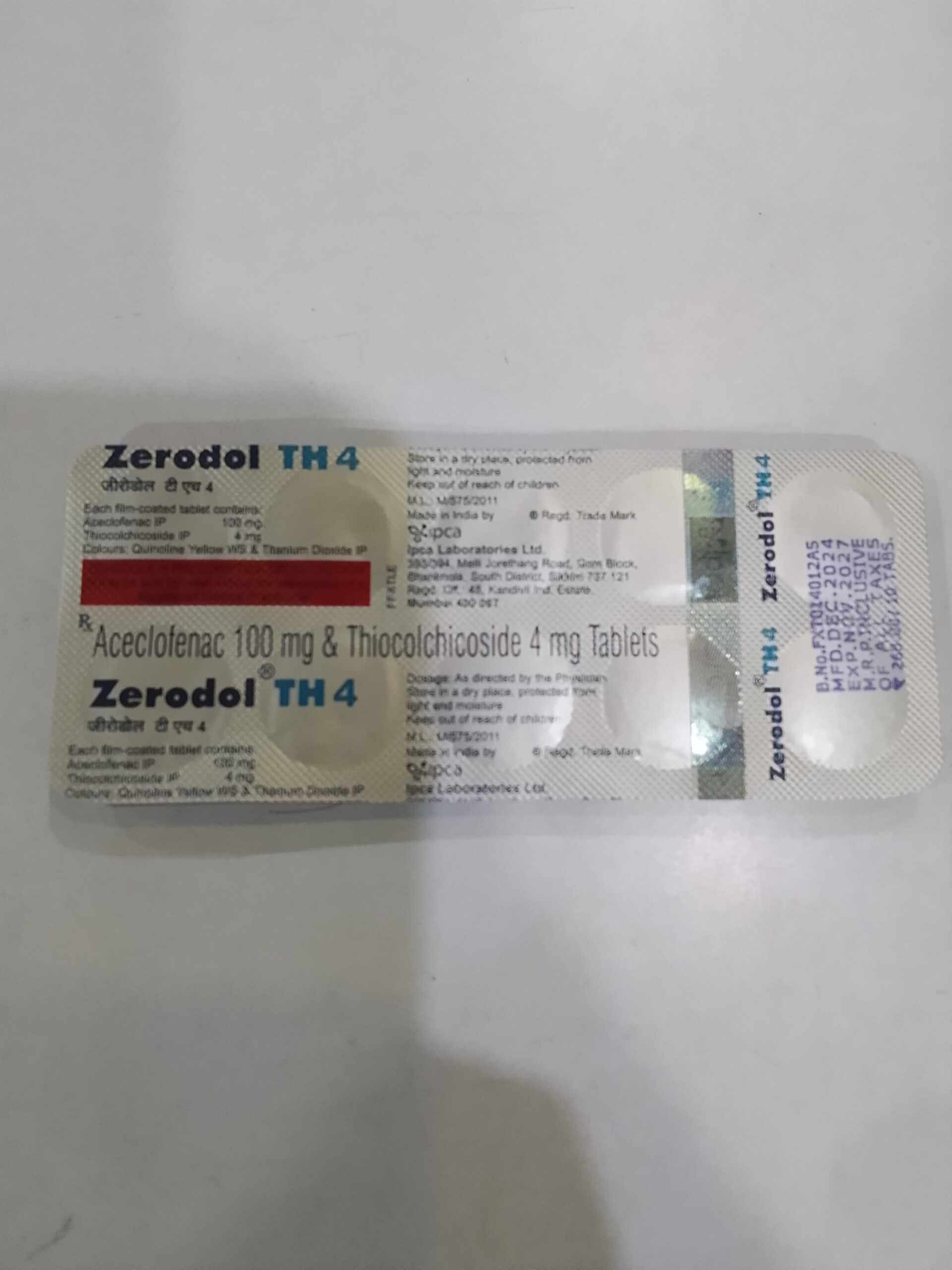 Zerodol TH 4