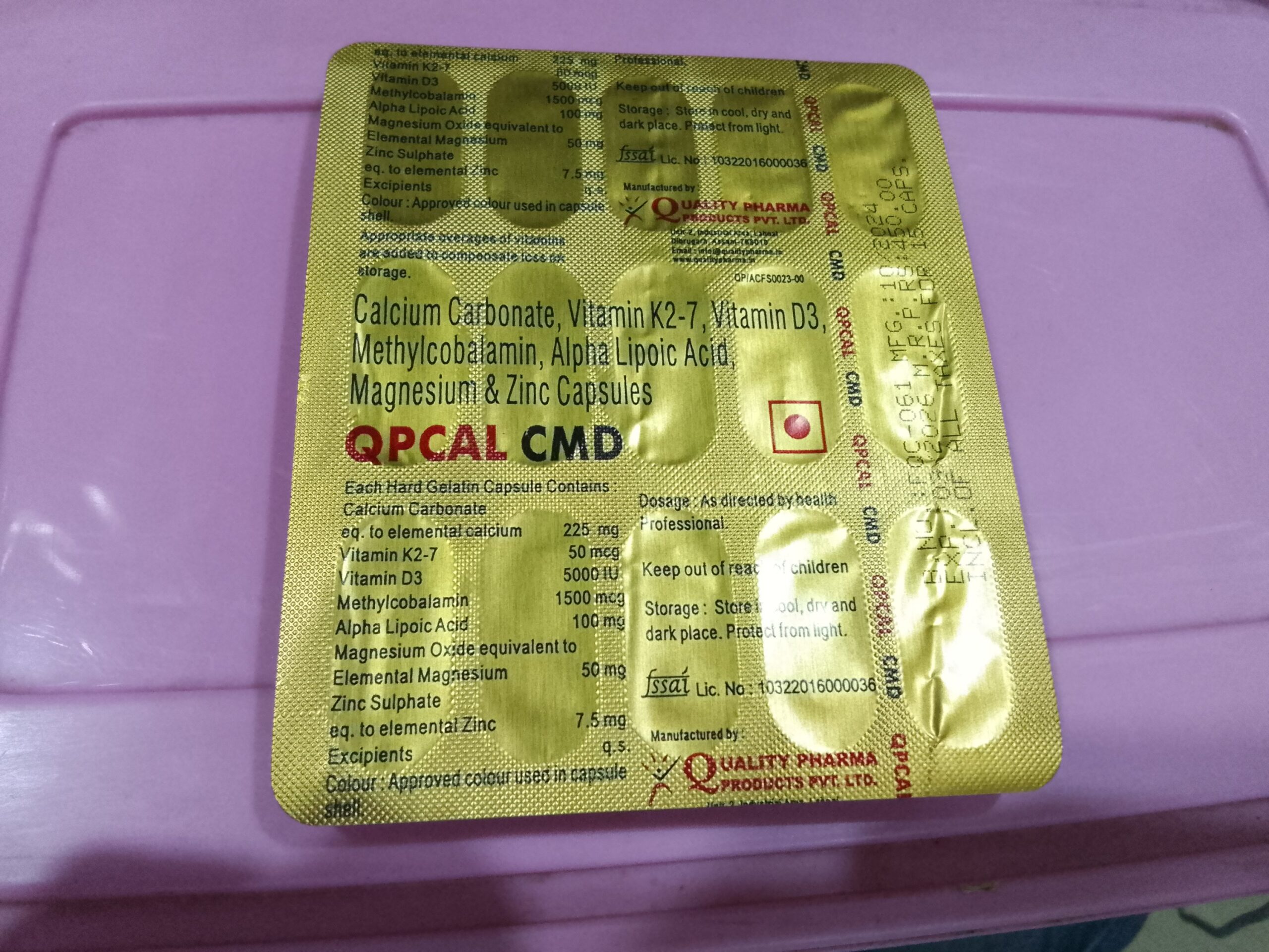 Qpcal CMD