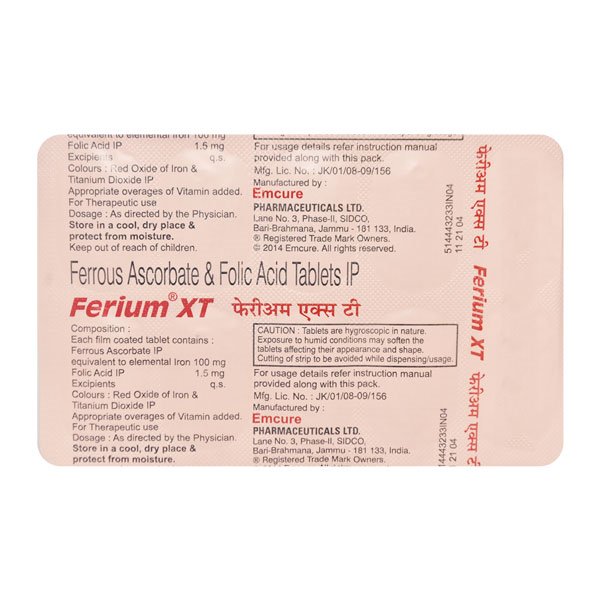 Ferium xt tb