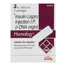 Humalog cartridge
