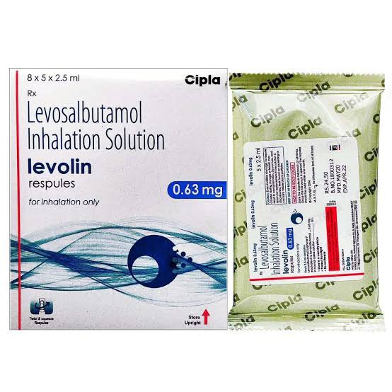 Levolin respules 5x2.5 ml
