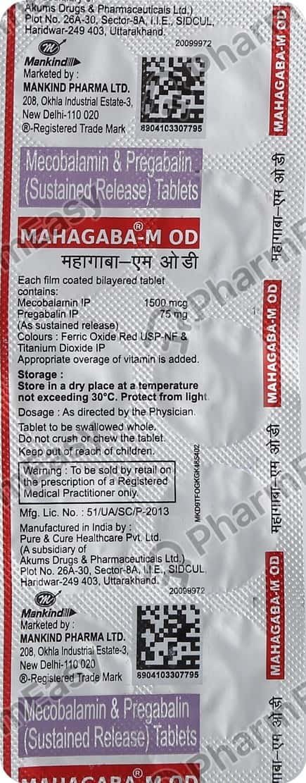 Mahagaba M OD tab